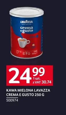 Kawa mielona Lavazza Crema e Gusto promocja w Selgros