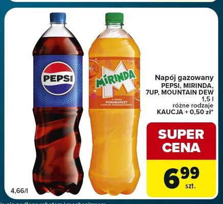 Napój gazowany Mirinda promocja w Globi