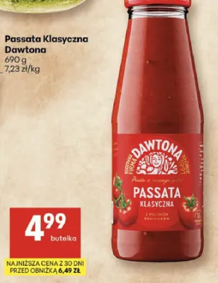 Passata Klasyczna Dawtona promocja w Delikatesy Centrum