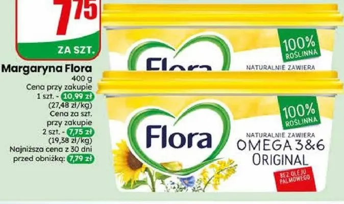 Margaryna Flora promocja w Dino