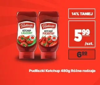 Ketchup pikantny Pudliszki promocja w API Market