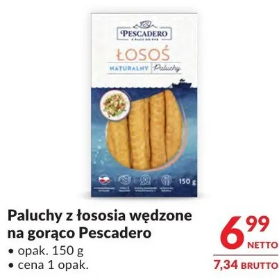 Paluchy Paluchy z łososia wędzone na gorąco Pescadero promocja w Makro