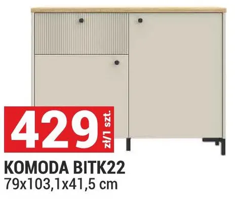 Komoda BITK22 promocja w Merkury Market