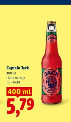 Piwo Captain Jack promocja w Lidl