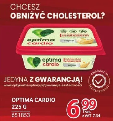 Margaryna Optima Cardio 651853 promocja w Selgros