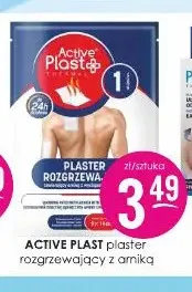 Plaster rozgrzewający z arniką Active Plast promocja w Drogerie Jasmin