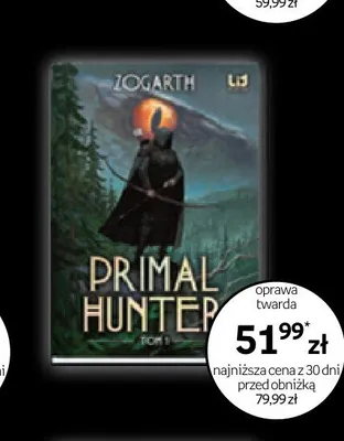 Książka Primal Hunter Zogarth promocja w Empik