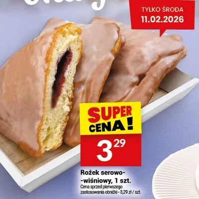 Rożek serowo-wiśniowy promocja w Twój Market