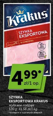 Szynka eksportowa wieprzowa promocja w Euro Sklep