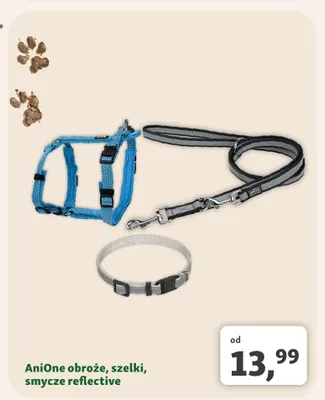 Smycze reflective AniOne promocja w MAXI ZOO