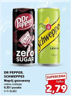 Napój gazowany Schweppes Lemon promocja w Kaufland