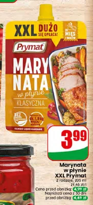 Marynata w płynie klasyczna XXL Prymat promocja w Dino