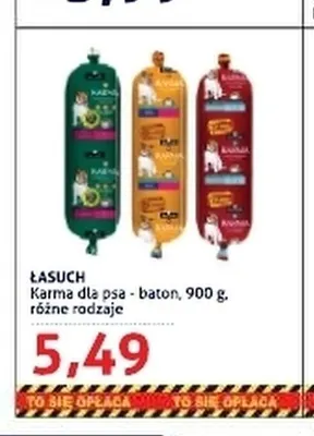 Karma dla psa baton Łasuch promocja w Blue Stop
