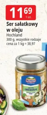 Ser sałatkowy w oleju promocja w Leclerc