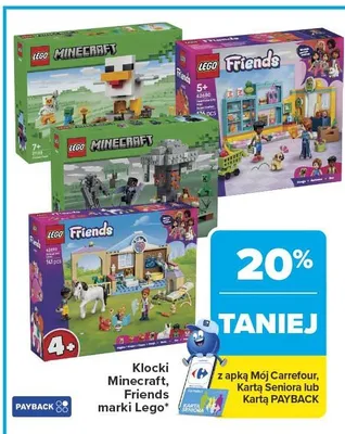 Klocki Friends LEGO promocja w Carrefour