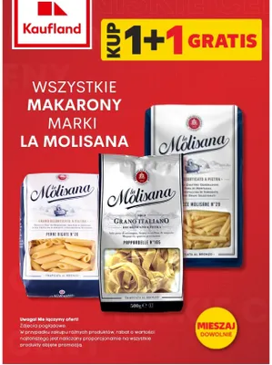 Makaron Penne Rigate N°20 La Molisana promocja w Kaufland