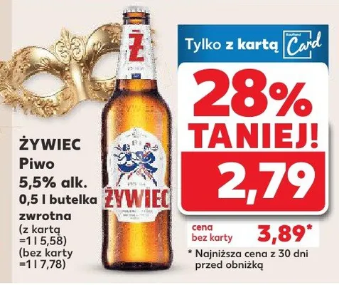 Piwo Żywiec promocja w Kaufland