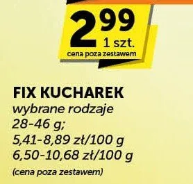 Kucharek wybrane rodzaje promocja w Groszek