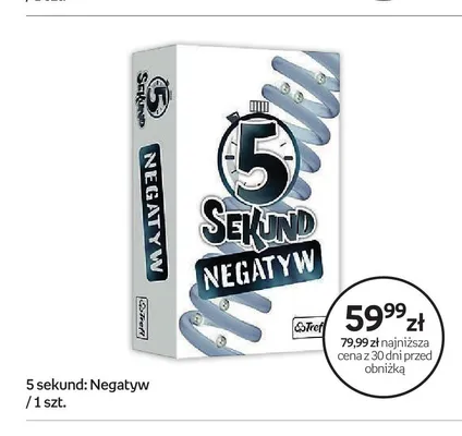 Gra planszowa 5 sekund: Negatyw promocja w Empik