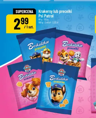 Precelki Psi Patrol Beskidzkie promocja w POLOmarket