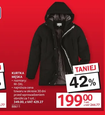 Kurtka męska promocja w Selgros
