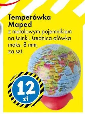 Temperówka Maped z metalowym pojemnikiem na ścinki promocja w Tedi
