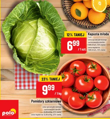 Kapusta młoda promocja w POLOmarket