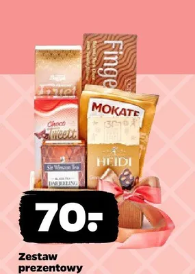 Zestaw prezentowy Złocień promocja w Netto