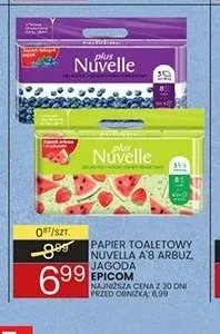 Papier toaletowy Nuvelle jagoda promocja w Wafelek