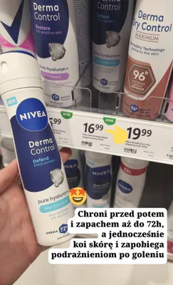 Antyperspirant w sprayu Derma Control Defend promocja w Rossmann