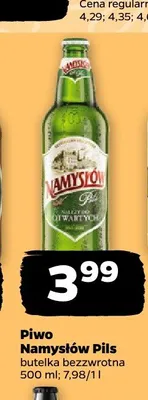 Piwo Namysłów Pils promocja w Netto