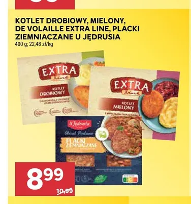Kotlet mielony U Jędrusia Extra Line promocja w Stokrotka