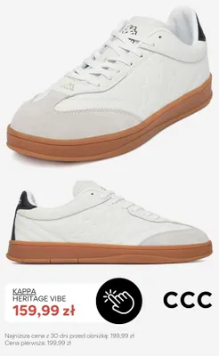 Buty sportowe Kappa Heritage Vibe promocja w CCC