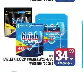 Tabletki do zmywarek Finish promocja w Tomi Markt