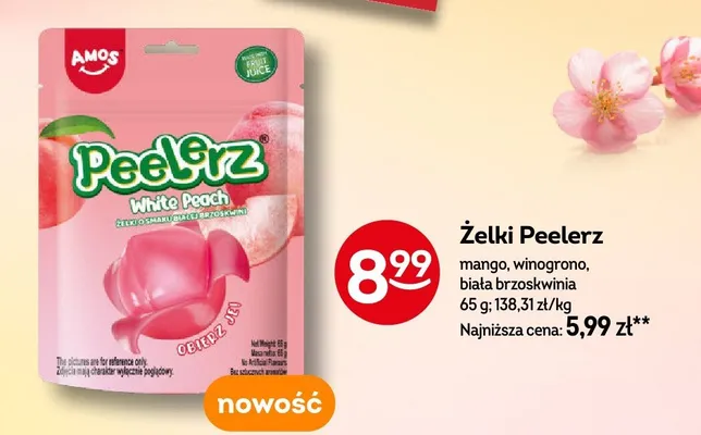 Żelki Peelerz mango promocja w Żabka