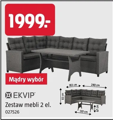 Zestaw mebli 2 el. promocja w Jula
