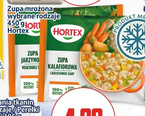 Zupa mrożona jarzynowa Hortex promocja w Kupiec