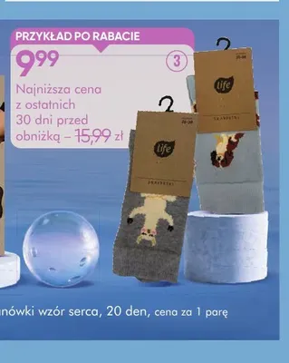 Skarpetki Life promocja w Super-Pharm