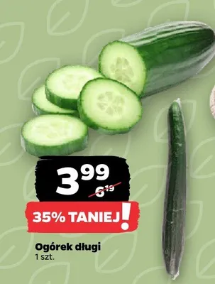 Ogórek długi promocja w Netto