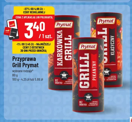 Przyprawa Karkówka Grill Prymat promocja w POLOmarket