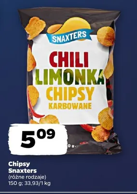 Chipsy (różne rodzaje) promocja w Netto