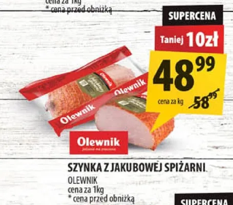Szynka z Jakubowej Spiżarni Olewnik promocja w Arhelan