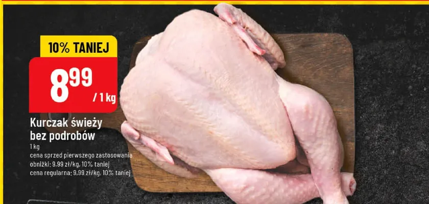 Kurczak świeży bez podrobów promocja w POLOmarket