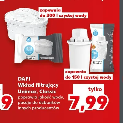 Wkład filtrujący Classic Dafi promocja w Kaufland
