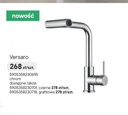 Bateria Versaro grafitowa promocja w Castorama