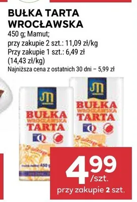 Bułka tarta wrocławska promocja w Stokrotka