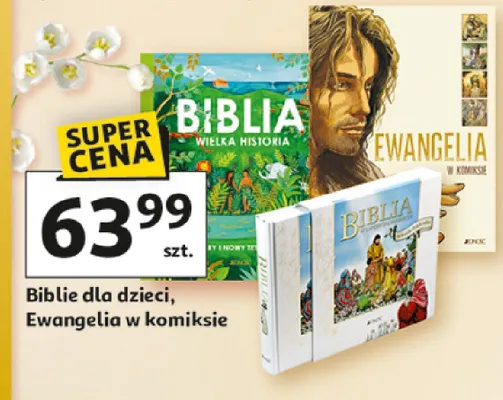 Biblia dla dzieci promocja w Auchan