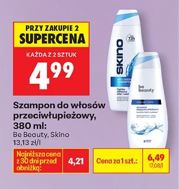 Szampon do włosów przeciwłupieżowy Skino promocja w Biedronka