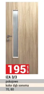 Drzwi Iza 3/3 promocja w Merkury Market