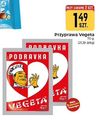 Przyprawa Vegeta Podravka promocja w Społem Częstochowa